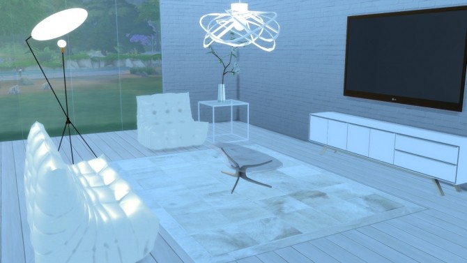Sims 4 Solveig Floor Lamp at Meinkatz Creations