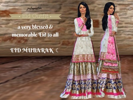 Eid Outfit by Juxtaposition at TSR