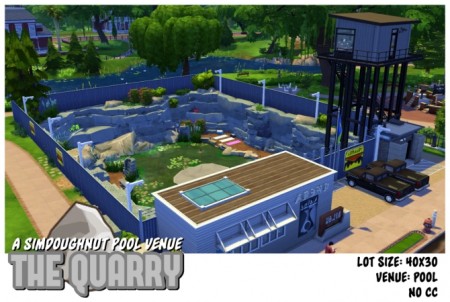 The Quarry No CC Pool Venue at SimDoughnut