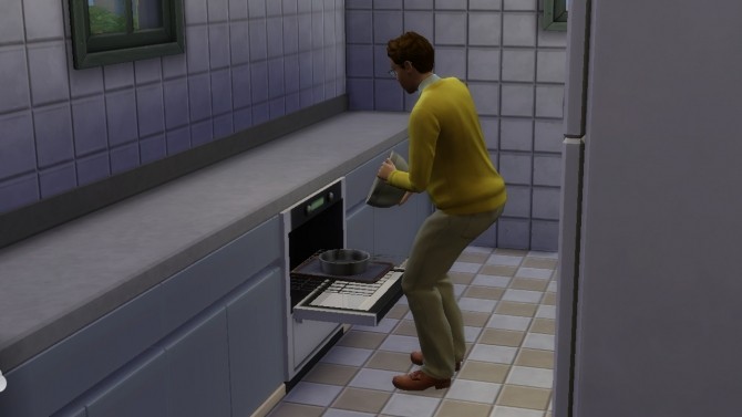 Sims 4 Functional built in oven by necrodog at Mod The Sims