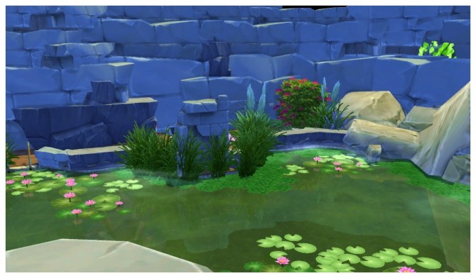 Sims 4 The Quarry No CC Pool Venue at SimDoughnut