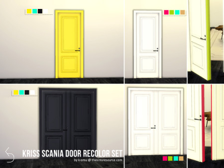 Kriss Scania Door Recolor Set by k-omu at TSR