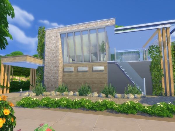 Sims 4 Modern Calia home by Suzz86 at TSR