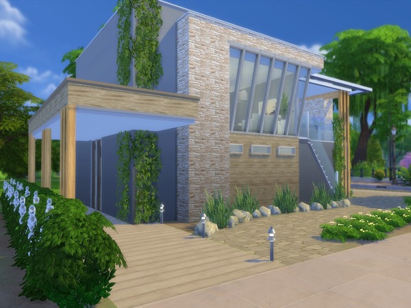Sims 4 Modern Calia home by Suzz86 at TSR