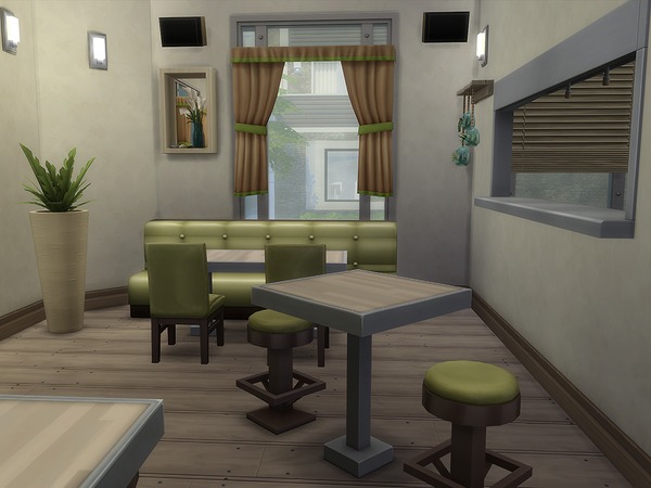 Sims 4 The White Castle Diner by Ineliz at TSR