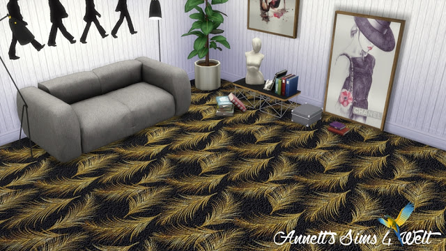 Sims 4 Flower carpets at Annett’s Sims 4 Welt