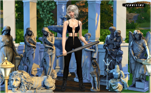 Sims 4 Statues Collection Vol 23 (8 items) at Jenni Sims