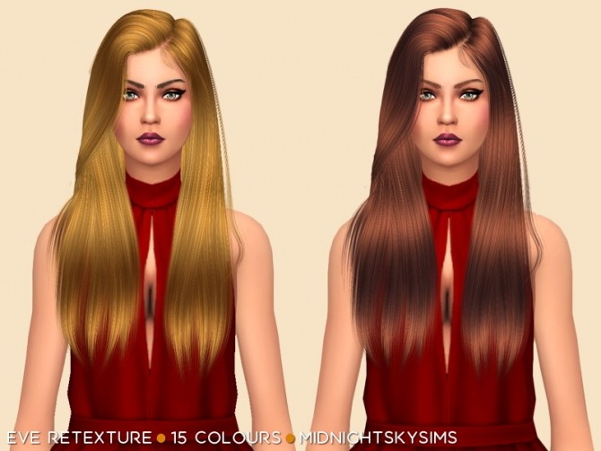 Sims 4 Eve natural retexture by midnightskysims at SimsWorkshop