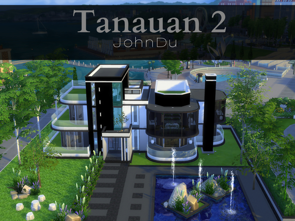 Sims 4 Tanauan 2 house by johnDu at TSR