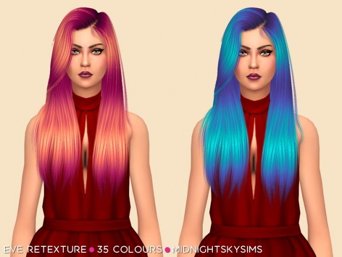 Sims 4 Eve unnatural retexture by midnightskysims at SimsWorkshop
