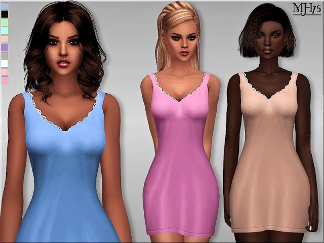 Sims 4 Nightgown by Margeh75 at Sims Addictions
