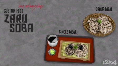 Zaru Soba by ohmysims at Mod The Sims