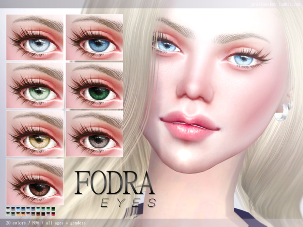 Sims 4 Fodra Eyes N96 by Pralinesims at TSR