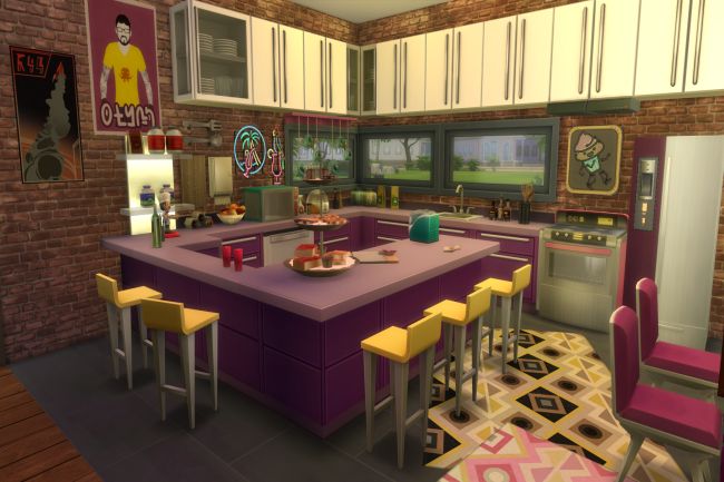 Sims 4 OMG! Its Pink house by ChiLLi at Blacky’s Sims Zoo