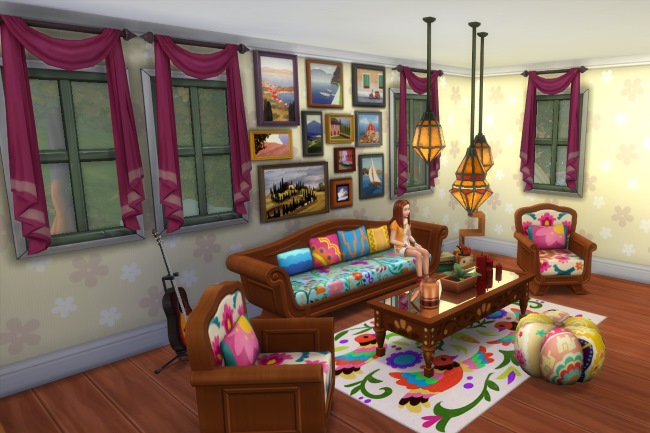 Sims 4 Happy house by Commari at Blacky’s Sims Zoo