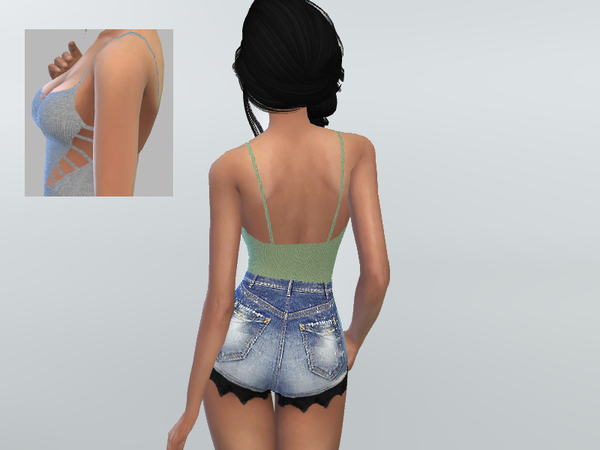 Sims 4 Attractive Summer Outfit by Puresim at TSR