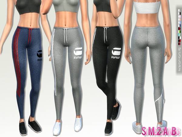 Sims 4 Athletic pants by sims2fanbg at TSR