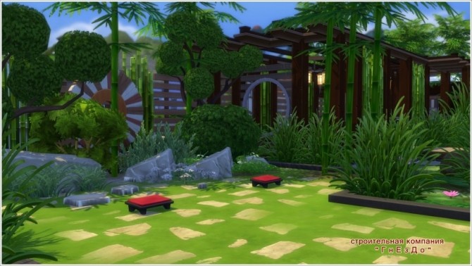 Sims 4 Vasa Japanese garden at Sims by Mulena