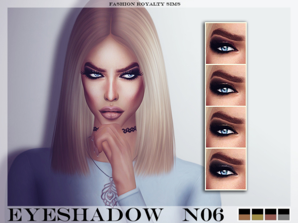 Sims 4 FRS Eyeshadow N06 by FashionRoyaltySims at TSR