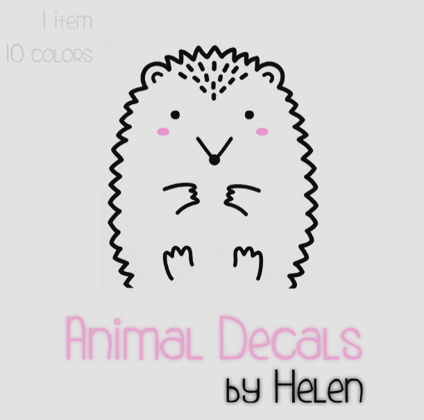 Sims 4 Animal Decals at Helen Sims