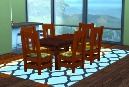 Base Game Mission Revamped in Wood by Icy Lava at SimsWorkshop