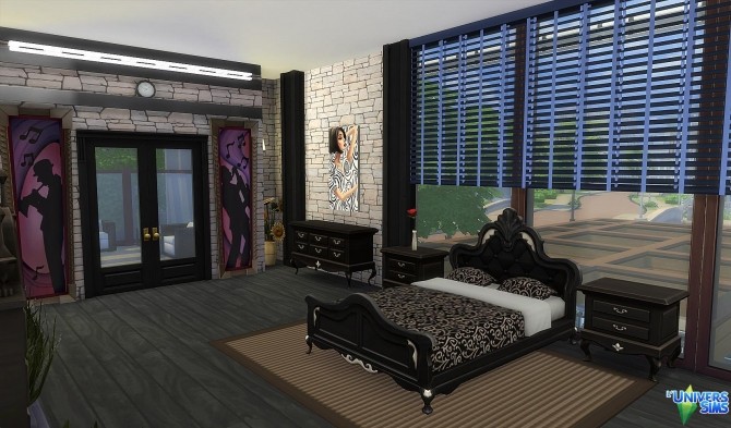 Sims 4 Modern Abstract NewCrest by Vanderetro at L’UniverSims