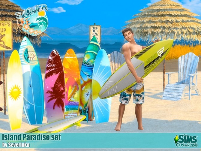 Sims 4 Island paradise at Sims by Severinka