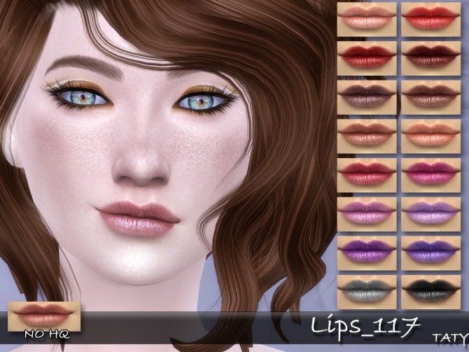 Sims 4 Lips 117 by Taty86 at SimsWorkshop
