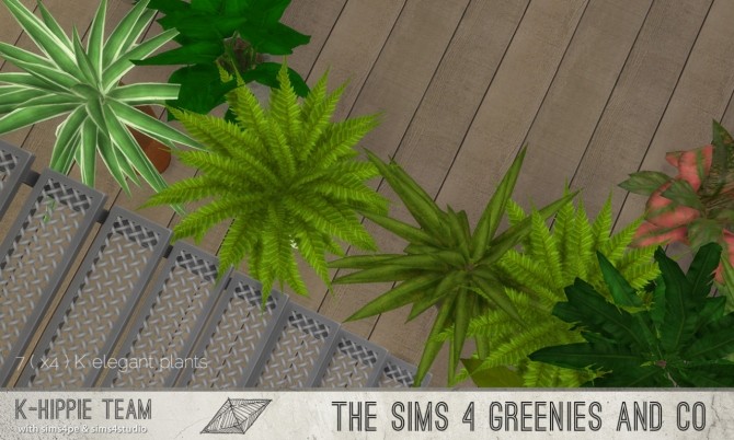 Sims 4 K Elegant Plants 4x3 sets at K hippie