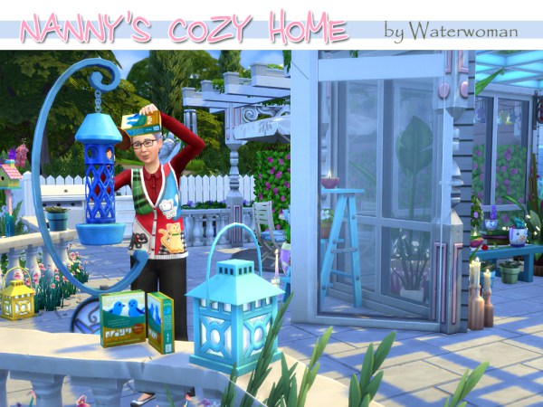 Sims 4 Nanny’s Cozy Home by Waterwoman at Akisima