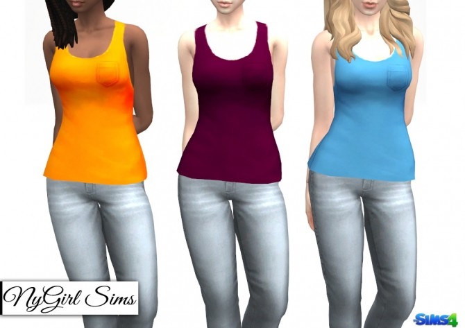 Sims 4 Basic Pocket Tank at NyGirl Sims