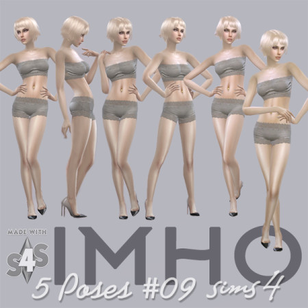 6 Poses & Animation #09 at IMHO Sims 4