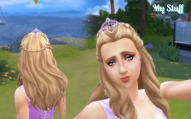 Sims 4 Sparkling Tiara Conversion at My Stuff