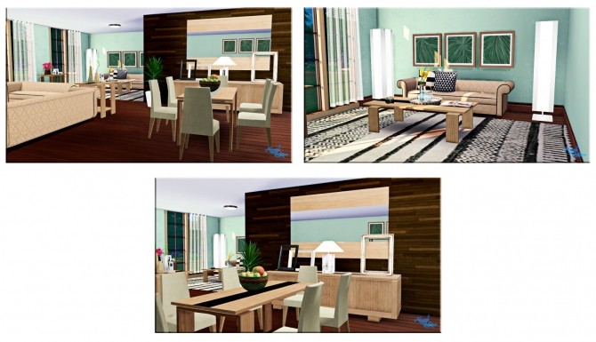 Sims 4 Padre Diningroom conversion at Victor Miguel