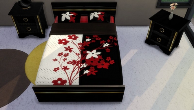 Red And Black Sheets By Dyokabb At Les Sims4 Sims 4 U - vrogue.co