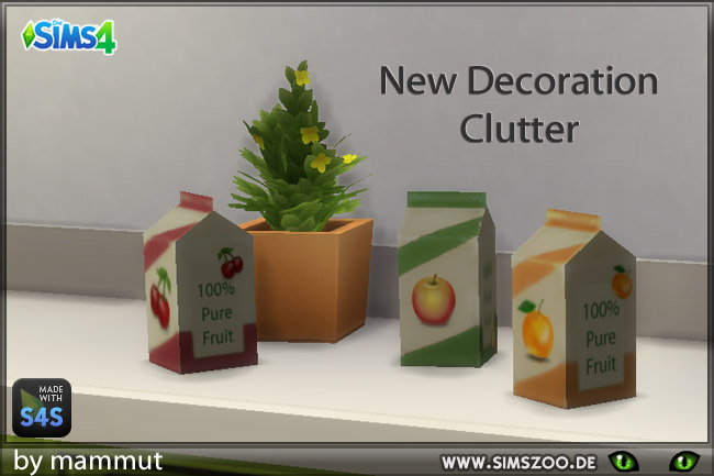 Sims 4 Tetra Pak clutter by mammut at Blacky’s Sims Zoo