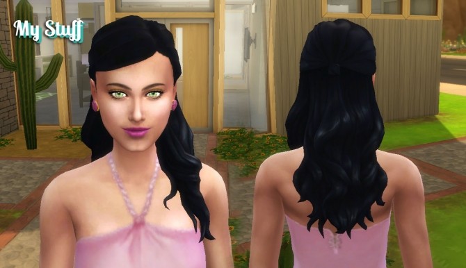 Sims 4 Sofia Hairstyle by Kiara Zurk at My Stuff