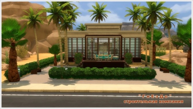 Sims 4 Malibu house at Sims by Mulena