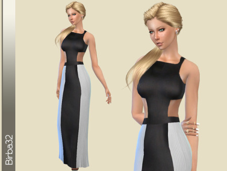 Heartbeat Dress by Birba32 at TSR » Sims 4 Updates