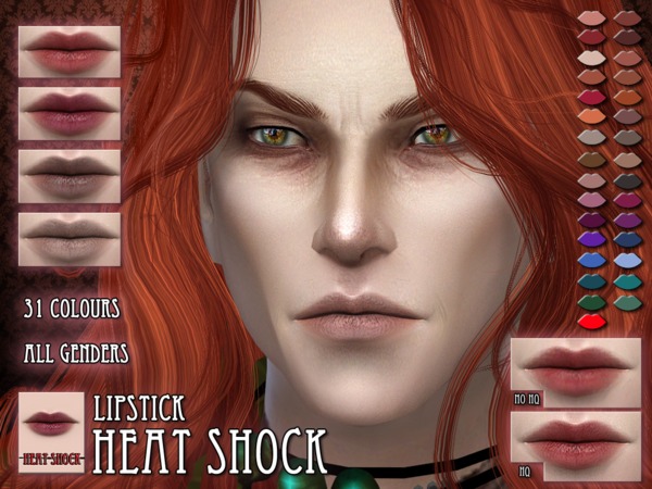 Sims 4 Heat Shock lips by RemusSirion at TSR