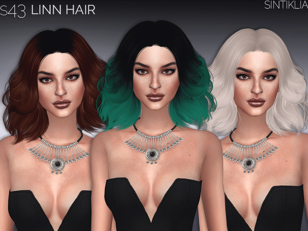 Sims 4 Hair s43 Linn by Sintiklia at TSR