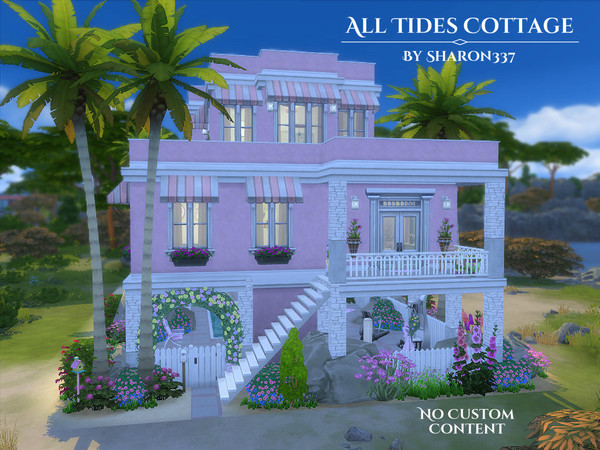 Sims 4 All Tides Cottage by sharon337 at TSR