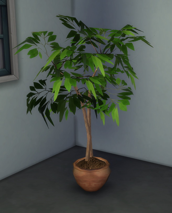Sims 4 Sims 2 to 4 Fruitless Fig Tree by Haggy and Icy Creations at SimsWorkshop