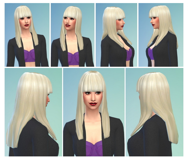 Sims 4 Lady Bangs at Birksches Sims Blog