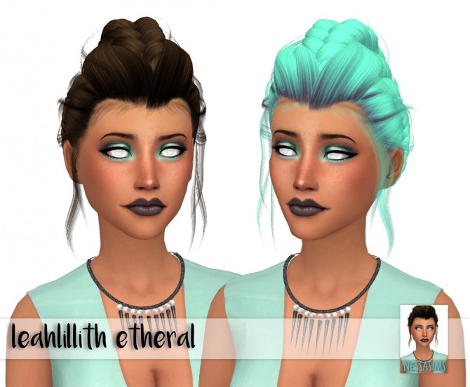 Sims 4 Leahlillith etheral + everlast + heart retextures at Nessa Sims