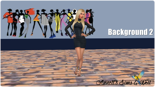 Sims 4 Fashion CAS Backgrounds at Annett’s Sims 4 Welt