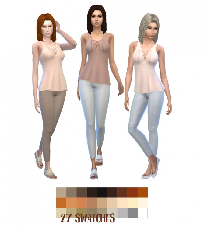 Sims 4 Kotcats Anna Hair Recolors by deelitefulsimmer at SimsWorkshop