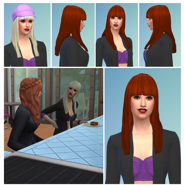 Sims 4 Lady Bangs at Birksches Sims Blog