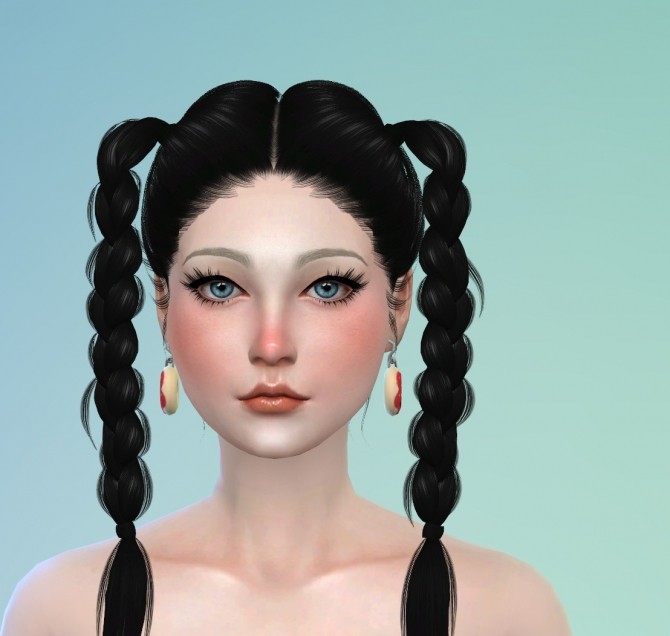 Sims 4 Donut Earrings at Darkiie Sims4