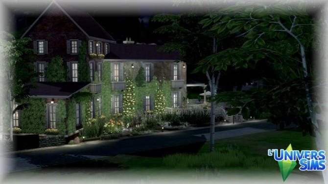 Sims 4 Chamberlain house by chipie cyrano at L’UniverSims